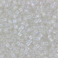 Miyuki Delica Perlen 11/0 - Pearl lined crystal ab DB-1671 